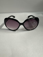 Foster Grant SunReaders Seraphina Magnifier Sunglasses with Tinted Lenses, Black Frame, Purple Lens bifocal +2.50